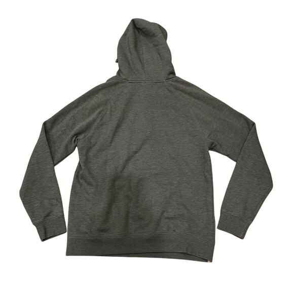 TenTree Men's Oberon Button Hoodie Black Olive Green Heather Size L - Picture 4 of 9